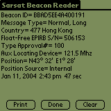 sarsat screenshot